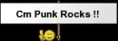 cm punk rocks