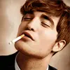 smoking robert pattinson