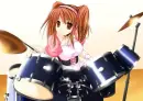 girl drums anime
