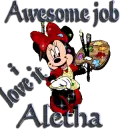 awesome job aletha