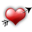 heart with arrow in it