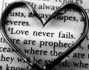 love never fails
