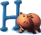 letter h
