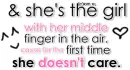 & she's the girl
