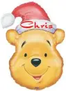 pooh with santa hat