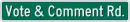 vote and comment road