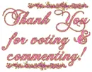 Thank you for voting & commenting