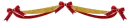 Cute red bows divider