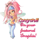 Congrats on your featured graphic!