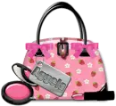 Pink strawberry bag- Aggela