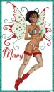 Christmas Fairy With The Name Mary