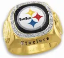pittsburgh steelers diamond ring bam bam