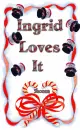 Ingrid candy cane