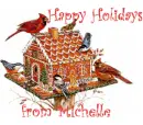 Christmas birdhouse Michelle