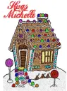 Hugs Michelle gingerbread house