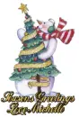 snowman with tree michelle