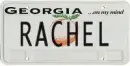 rachel georgia plate