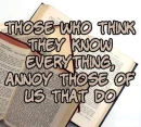 Know everything