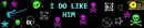 I DO LIKE HIM... cute skulls