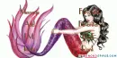 red mermaid