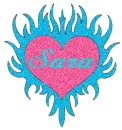 Sara Flaming Heart