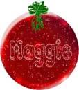 Maggie - Red ornament