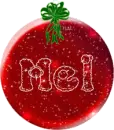 Mel - Red ornament
