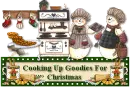 Snowmen Cook Goodies for the Holidays