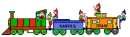 santas train