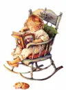 reading a story