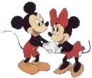 mickey and minnie