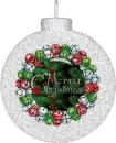 Glitter Ball: Merry Christmas