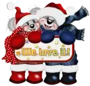 Christmas teddies- We love it!