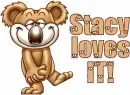 Stacy loves it