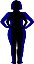 woman - diet - thin inside