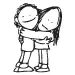 friends hug