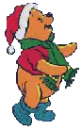pooh christmas