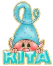 Elf blue- Rita