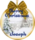 Merry Christmas Deco - Joseph