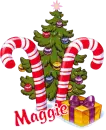 candycane tree, Maggie
