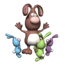 Rabbit With Babies