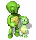 Turtle With Child