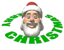 Santa Head Merry 
