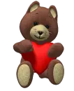Teddy With Valentine