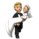 Groom Carrying Bride
