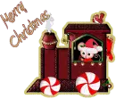 Mouse-Train Xmas w/ Merry Christmas text