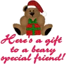 Here's a gift for a Beary special friend