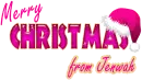 Pink merry Christmas from Jenwah