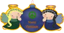 christmas angels peace on earth