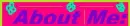 About Me Banner girlie purple pink green